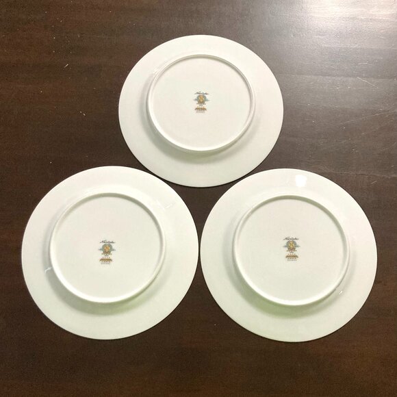 Noritake Fine China Buckingham #6438 Pattern 8” Salad Plate Dish Japan-Made Vtg - Picture 10 of 11